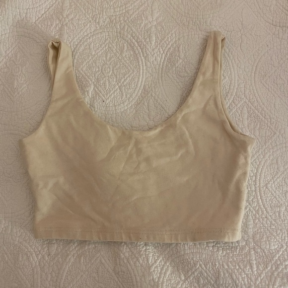 Brandy Melville cream tank top - Picture 1 of 2